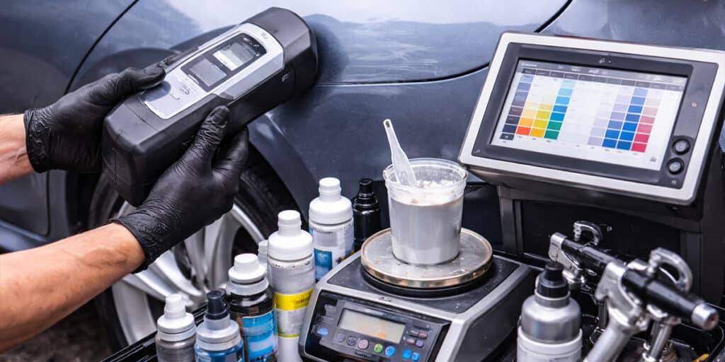 SMART Paint Matching Technology UK