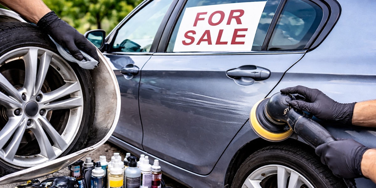 Scratch and Dent Repair Before Selling Car UK